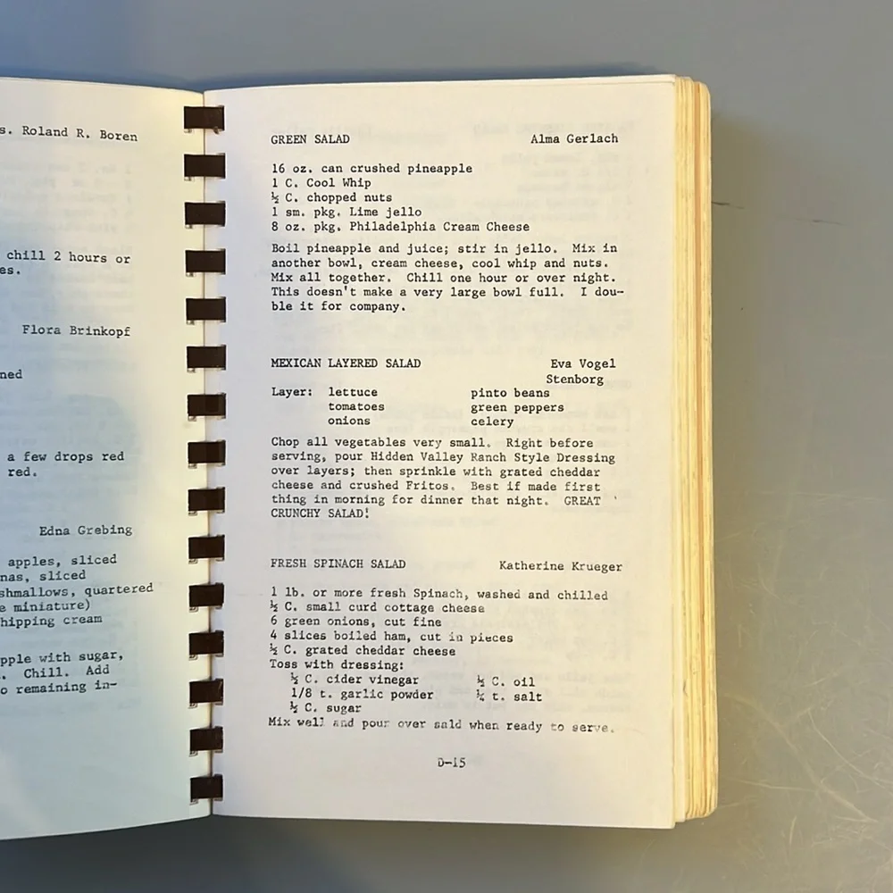 Trinity’s Cookbook Cape Girardeau Missouri Church Cookbook